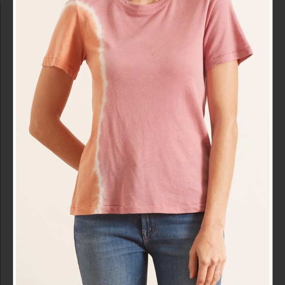 NWOT Raquel Allegra Pink Sunrise Slim TShirt - Picture 3 of 7